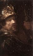 REMBRANDT Harmenszoon van Rijn The Nightwatch (detail)  HG Sweden oil painting reproduction